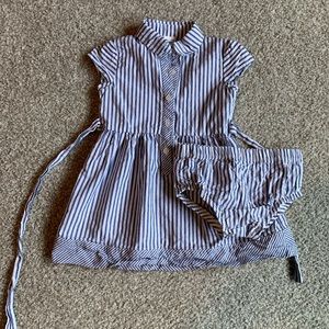 Carter’s Stripped Shirt Dress